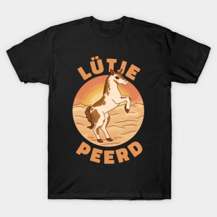 Lütje Peerd Low German Little Horse T-Shirt